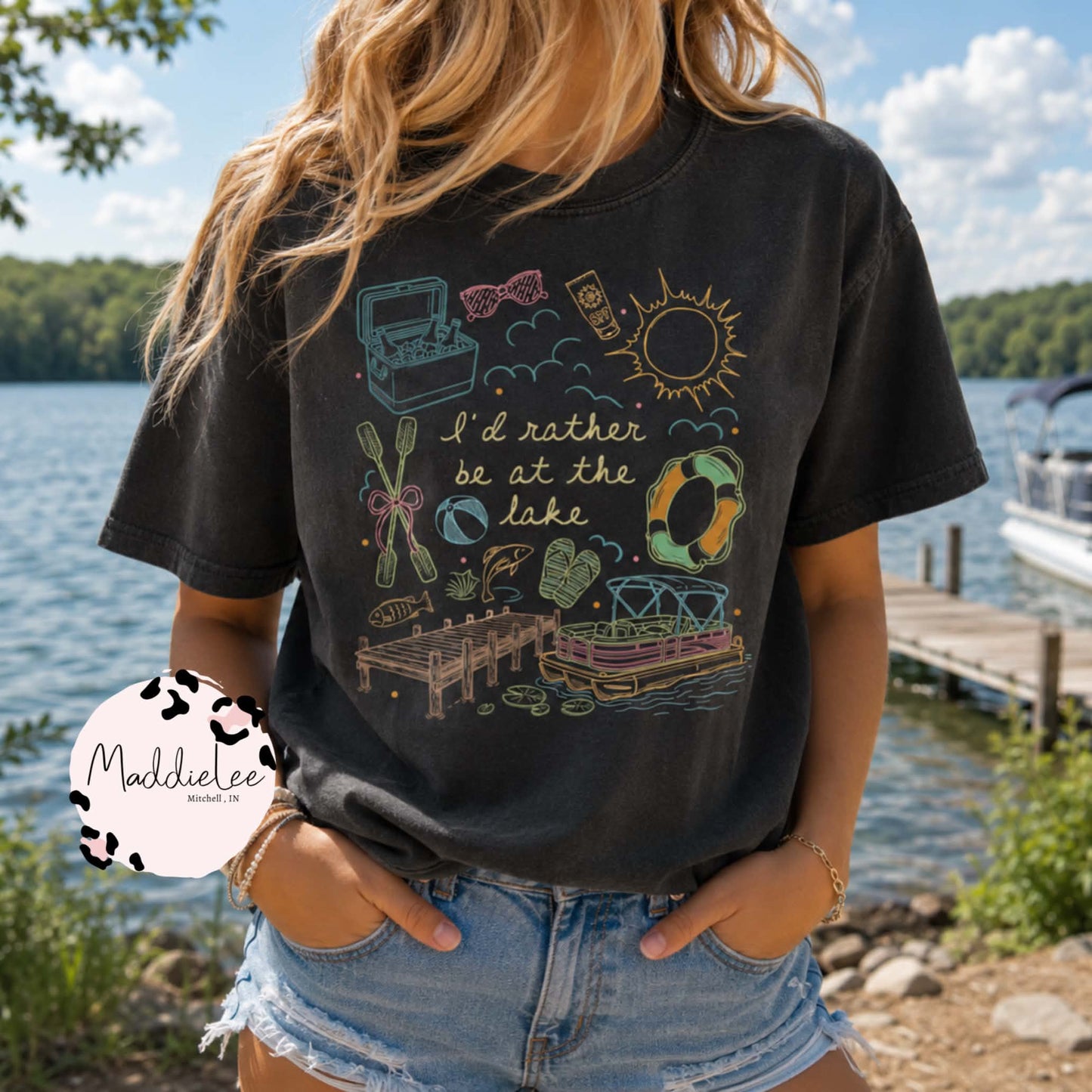 RATHER BE AT THE LAKE TEE