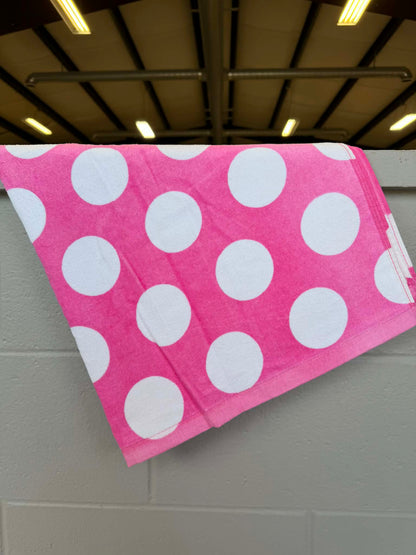 Custom Name Beach Towel EMB.