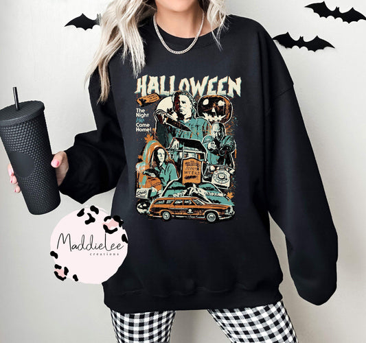 Horror Halloween Tee/Crew
