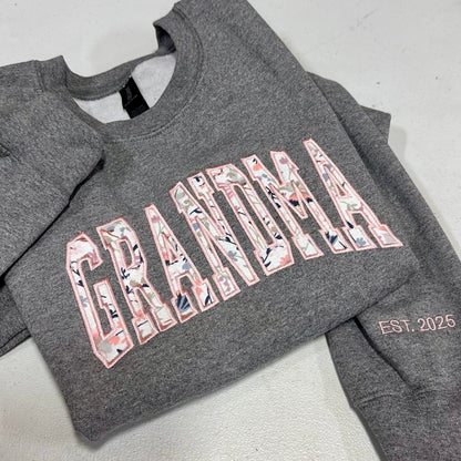 Mama Custom Sleeper/Onsie Appliqué Crewneck
