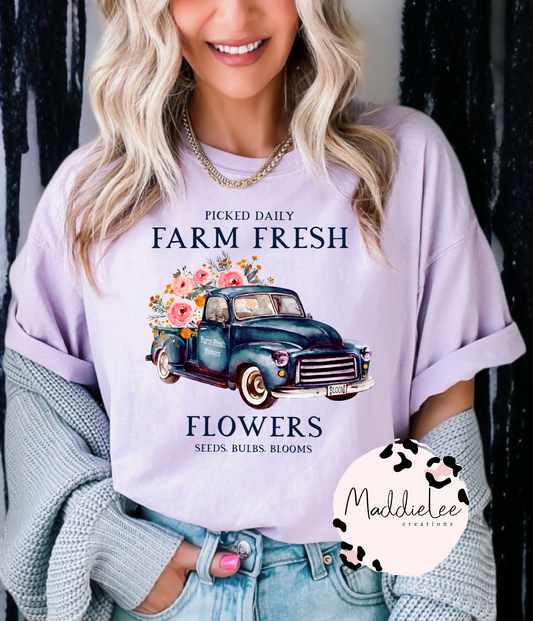 Farm Fresh Flowers Tee