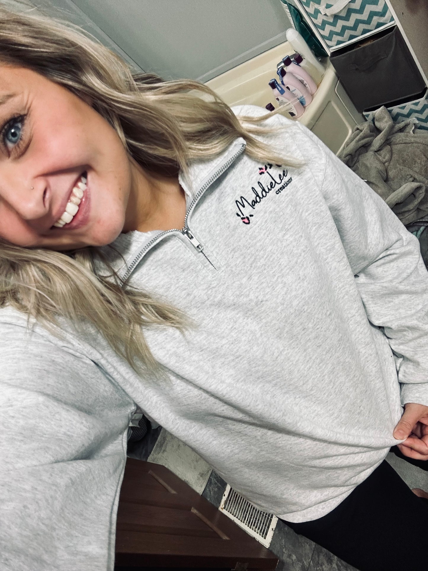 MaddieLee Quarter Zip