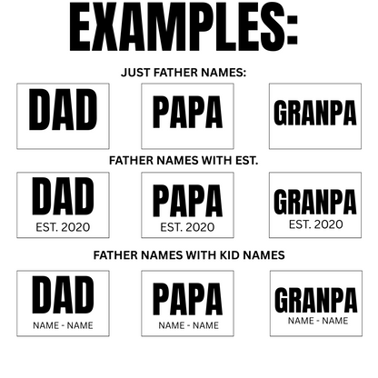 Custom Father Figure Trucker ADULTS