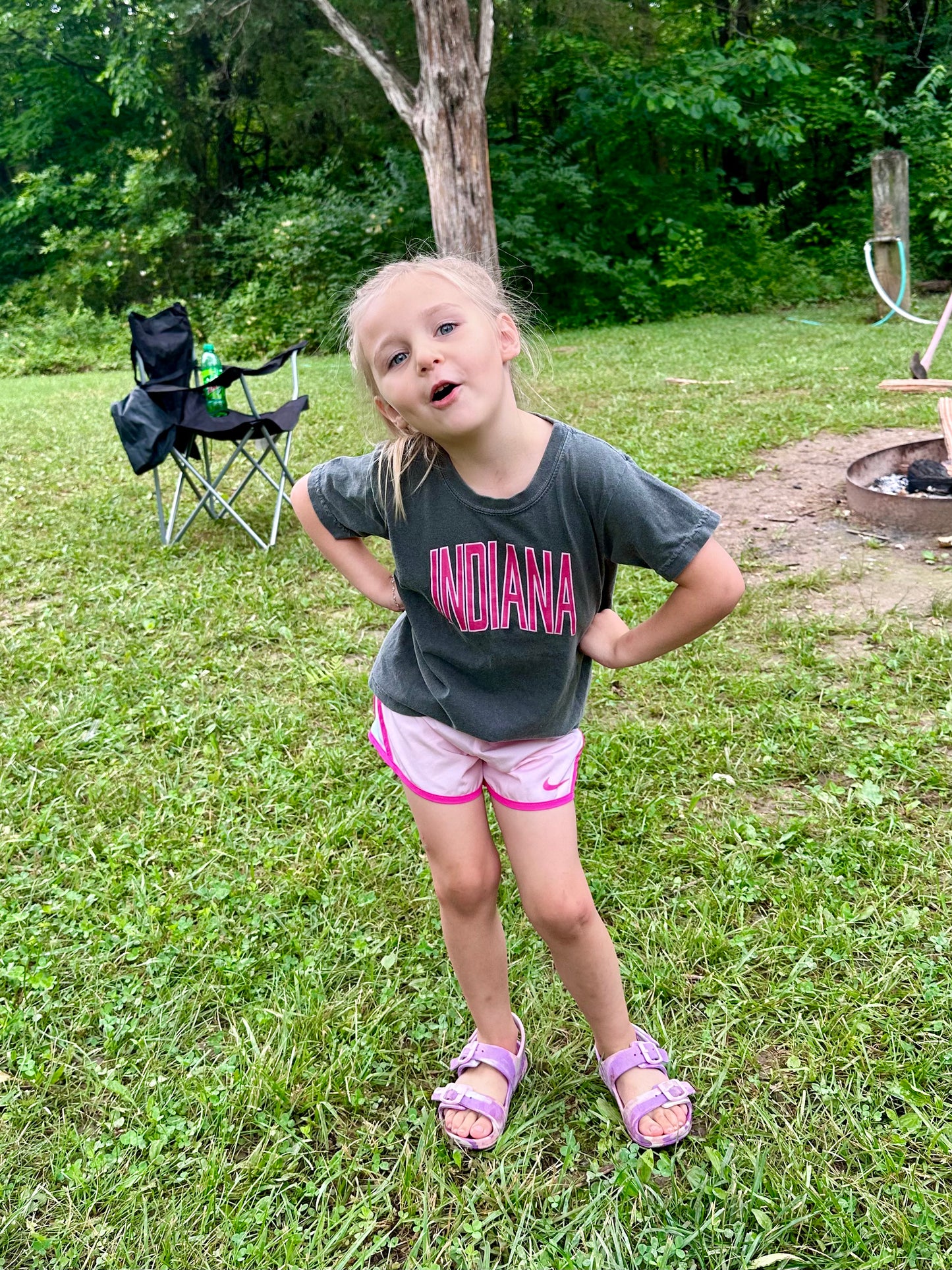 Hot Pink Indiana Tee