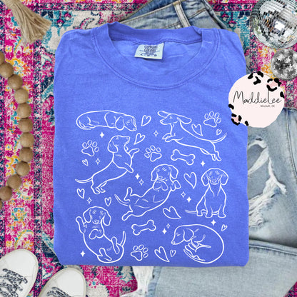 Dachshund Day Tee