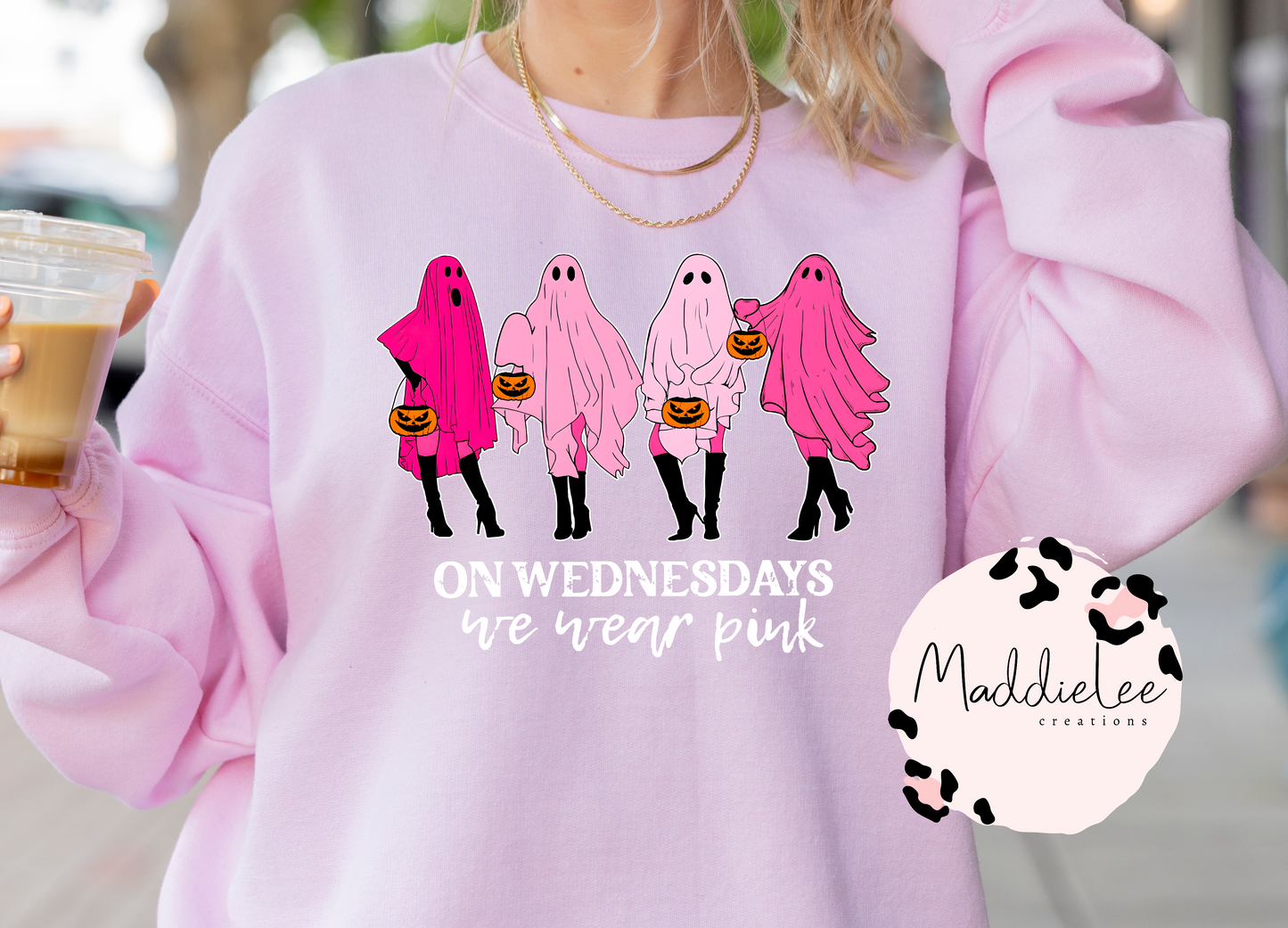 Wednesday’s We Wear Ghosty Pink