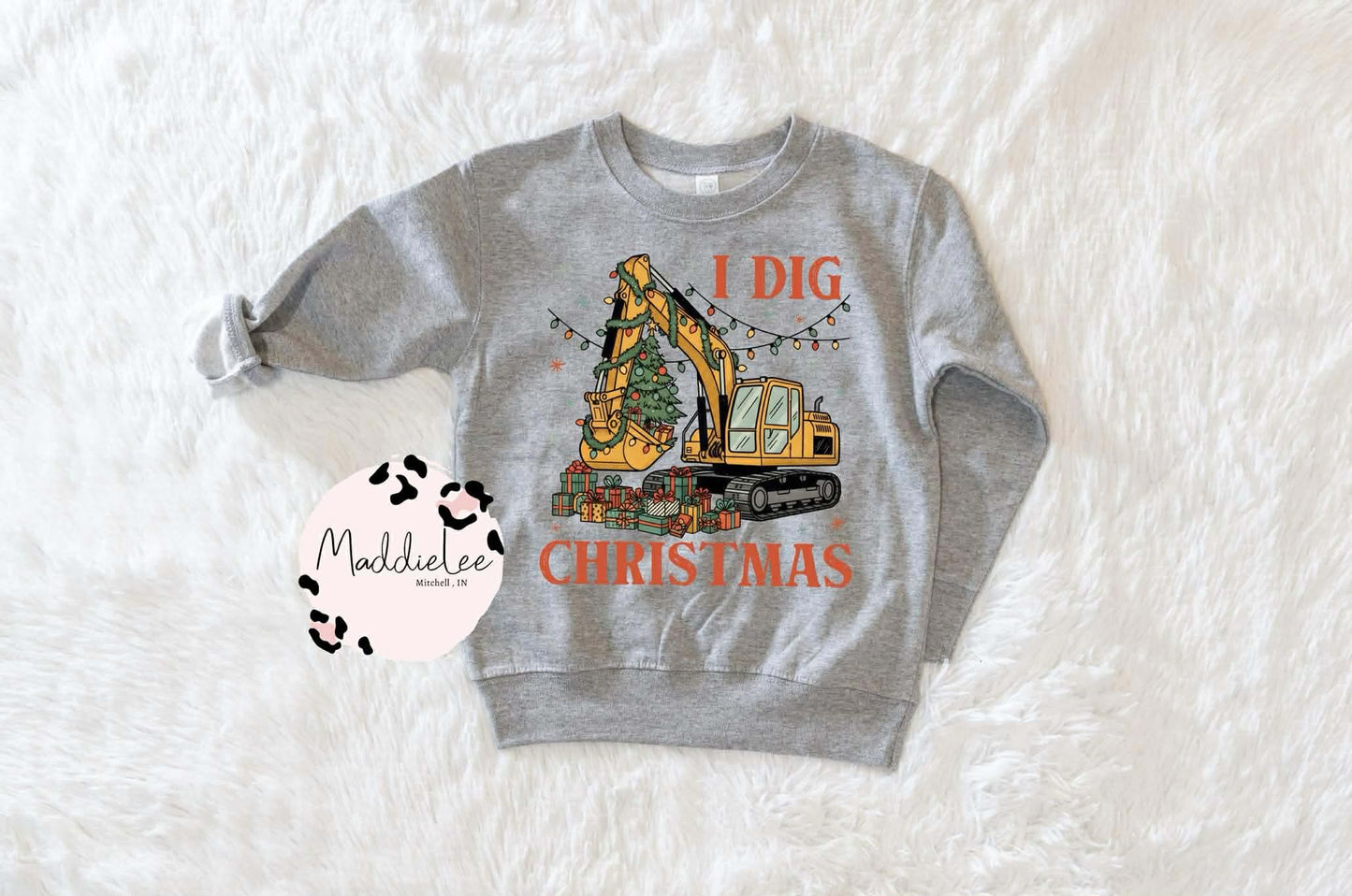 I dig Christmas Tee - Crew