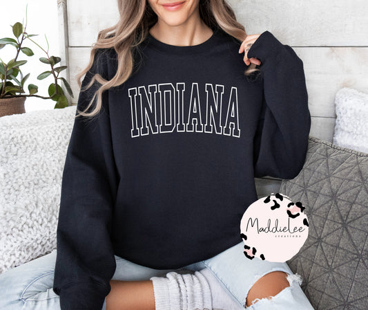 Indiana Varsity Tee/Crewneck