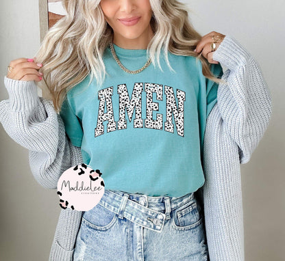 Dotted AMEN Tee