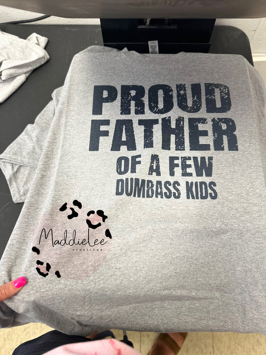 Proud Father Adult Tee