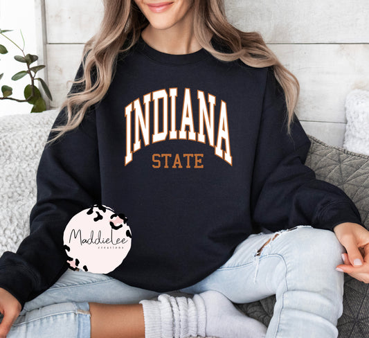 Indiana State Tee/Crew