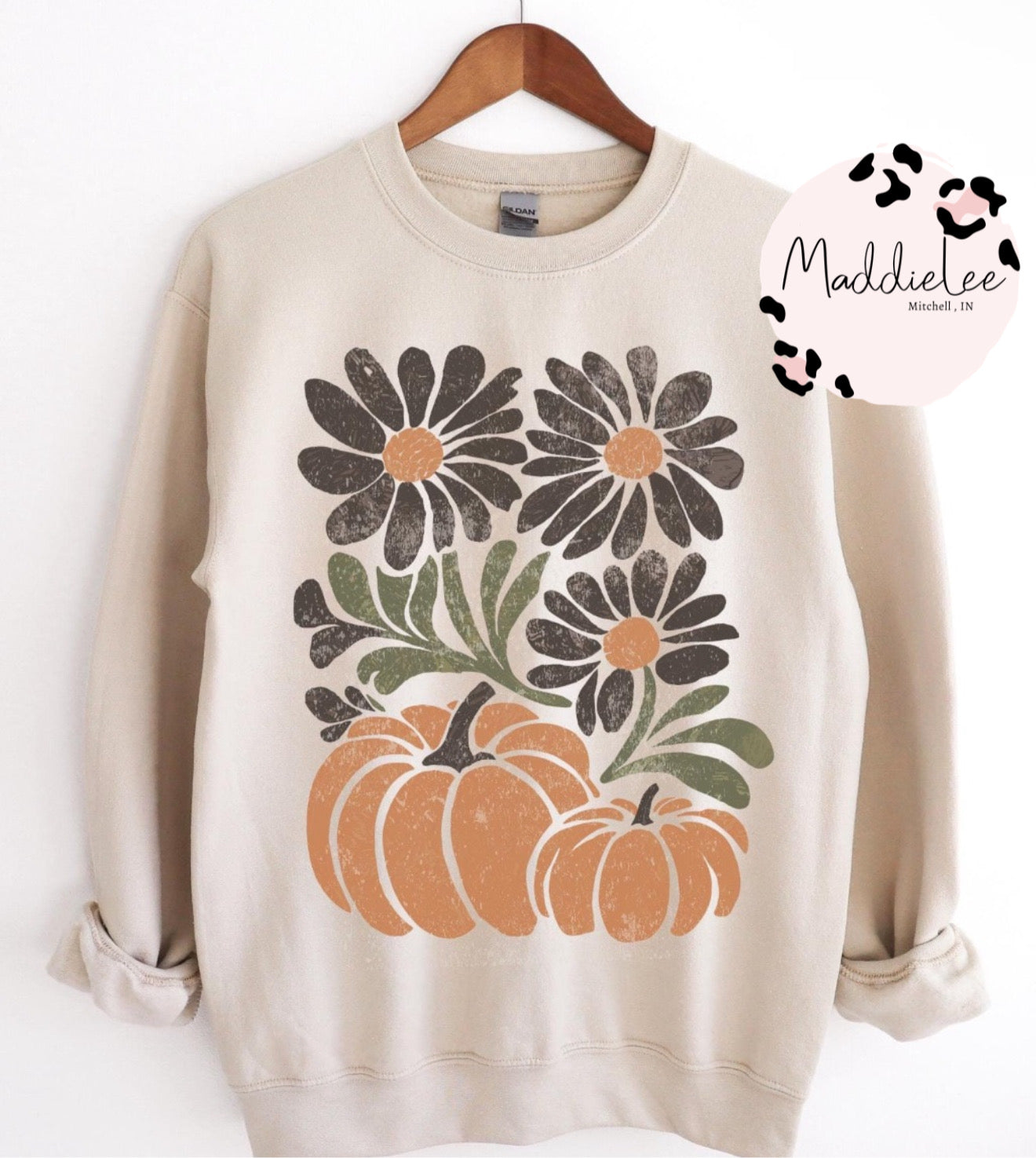 Fall Floral Tee - Crew