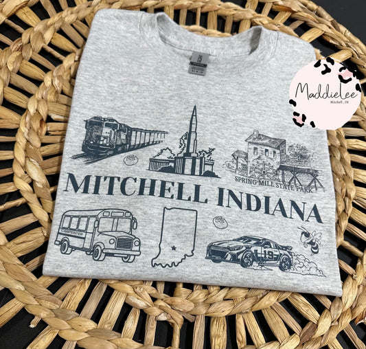 Mitchell Indiana Icon Tee - Crew