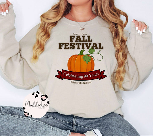Monroe Co. Fall Festival Fleece Crewneck