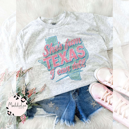 Texas, I can tell Tee