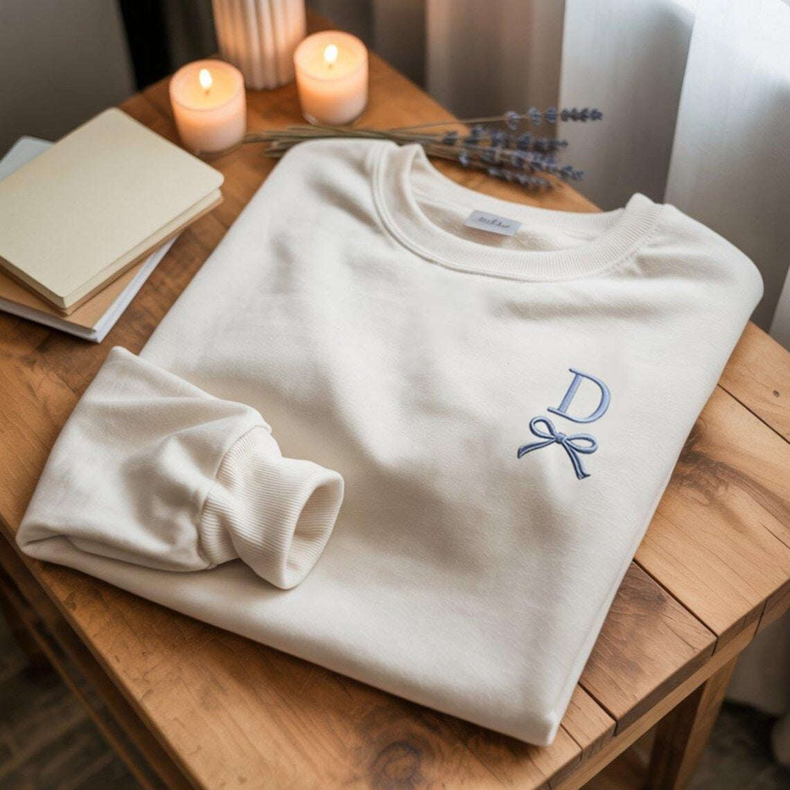 Danity Coquette Intial Crewneck