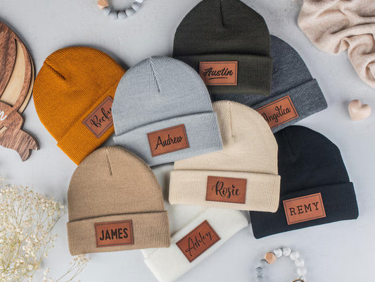 CUSTOM NAME BEANIES