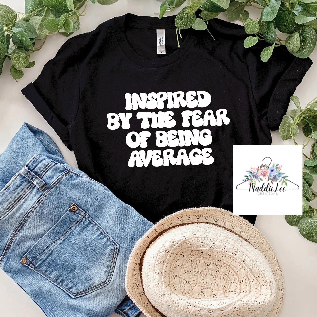 Inspired By Fear of Average Adult Tee