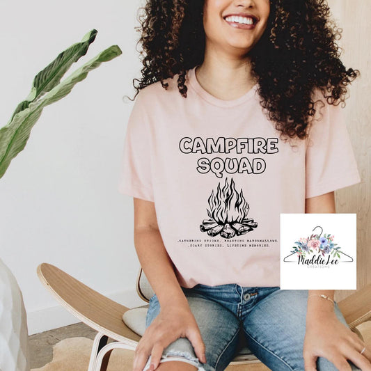 Campfire Squad Adult Tee