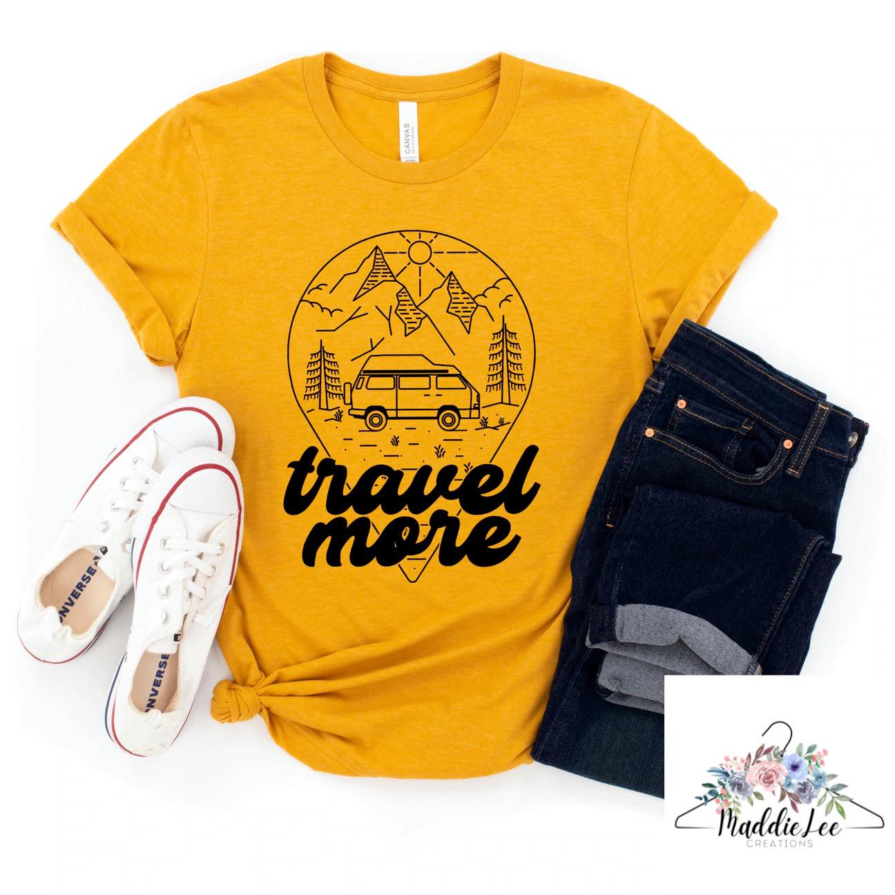 Travel More Adult Tee