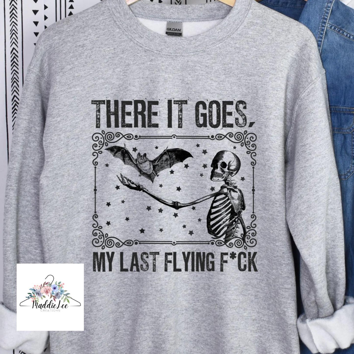 There it goes, my last F Adult Crewneck