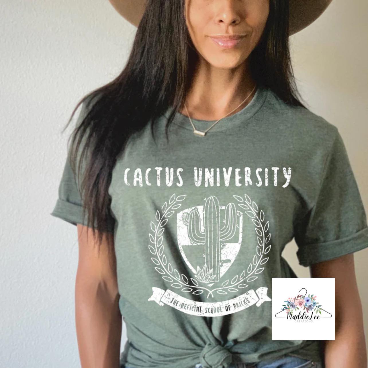 Cactus University Adult Tee