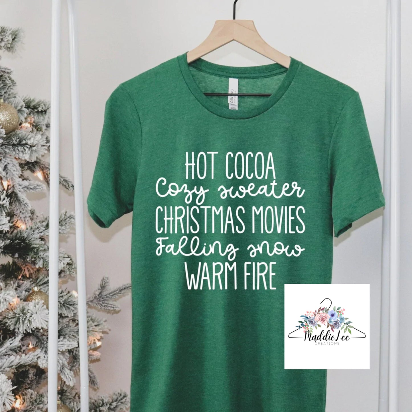 Hot Cocoa, and Winter Items Adult Tee