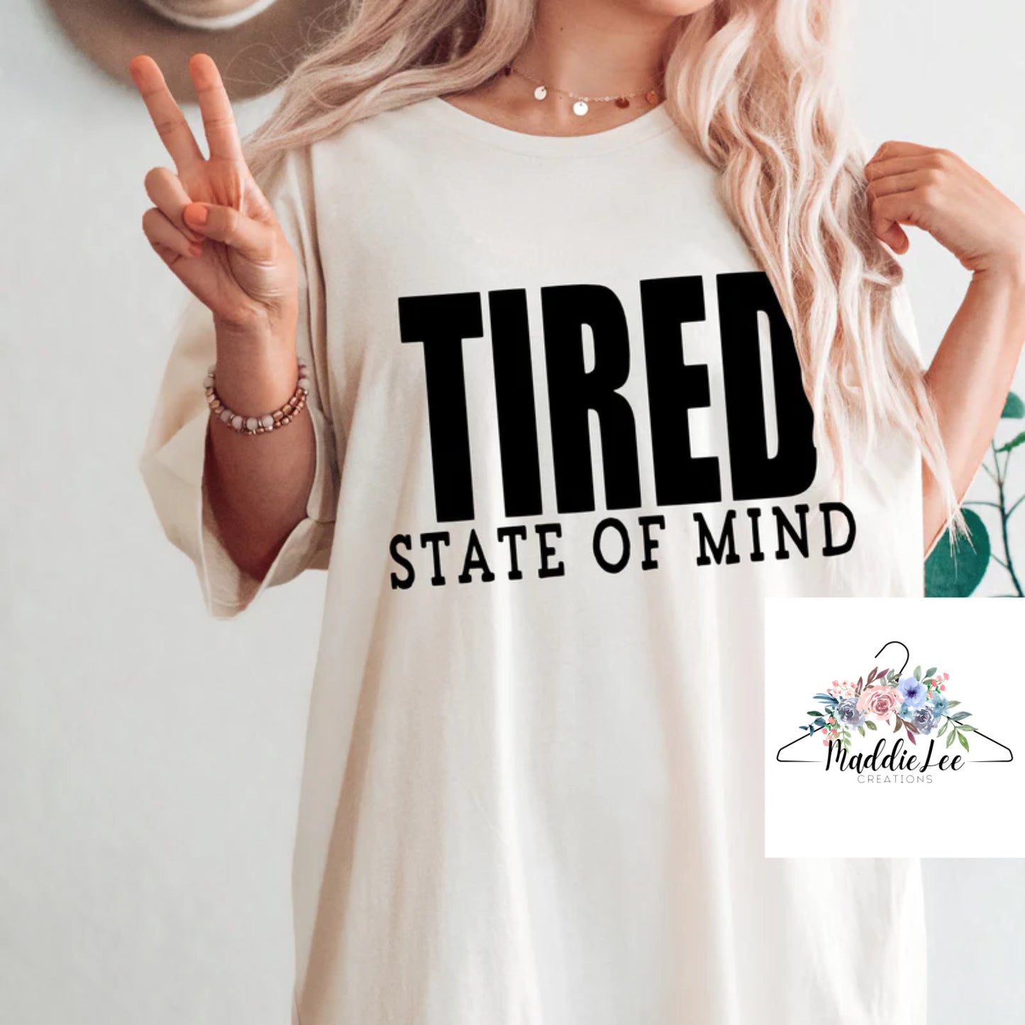 Tired State of Mind Adult Tee