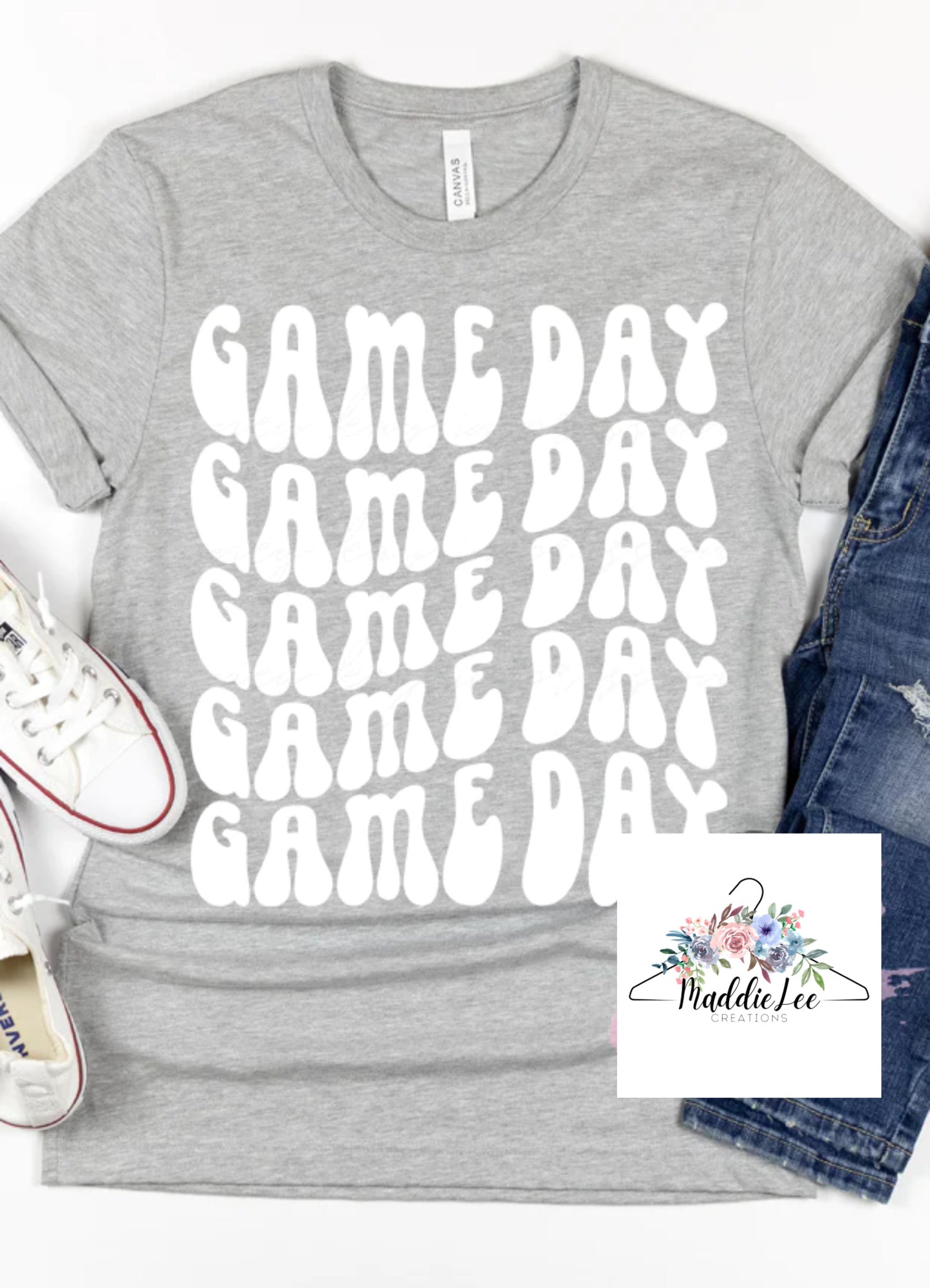 Game Day Stacked Adult Tee