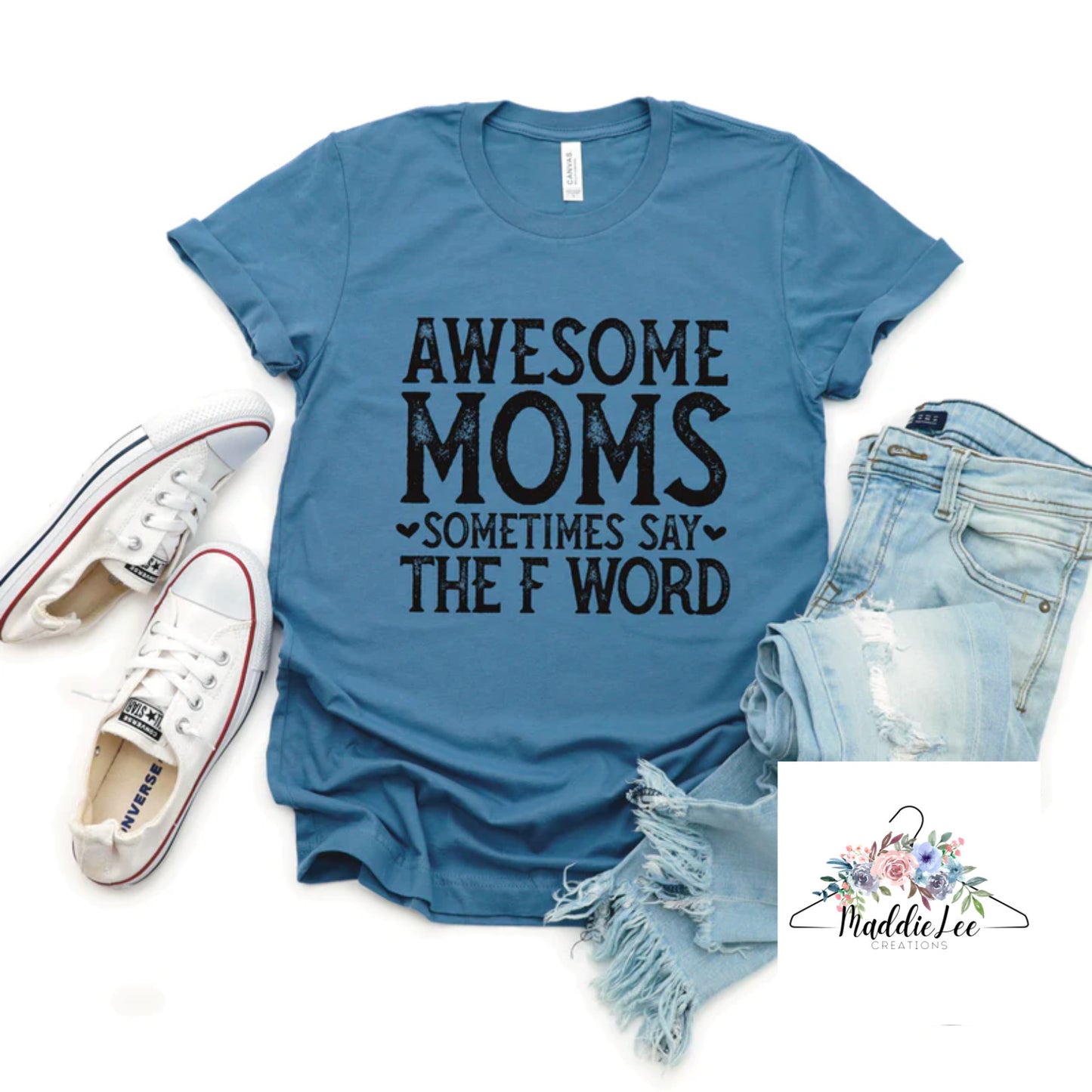 Awesome Moms Adult Tee
