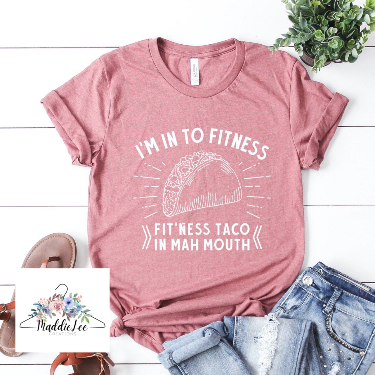 Fitness Taco Adult Tee