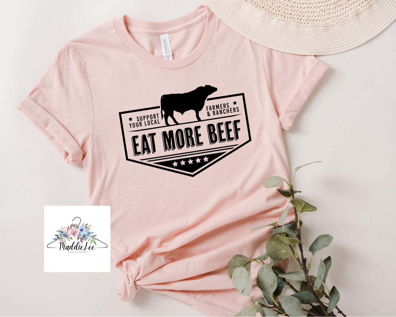 Eat More Beef 🐄 Tee/Crewneck