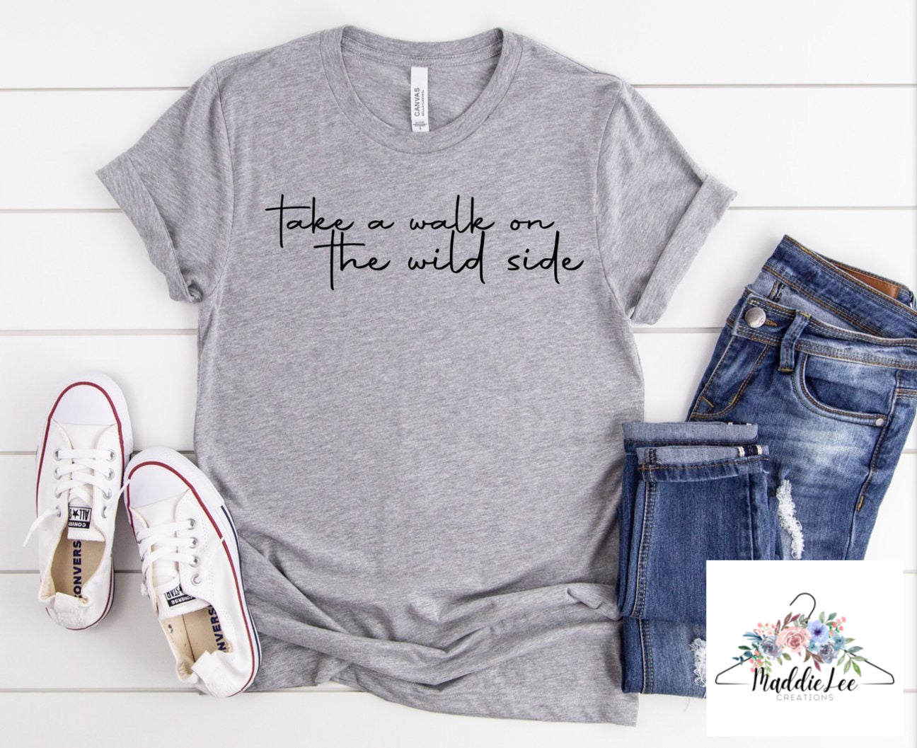 Walk in the Wild Side Adult Tee
